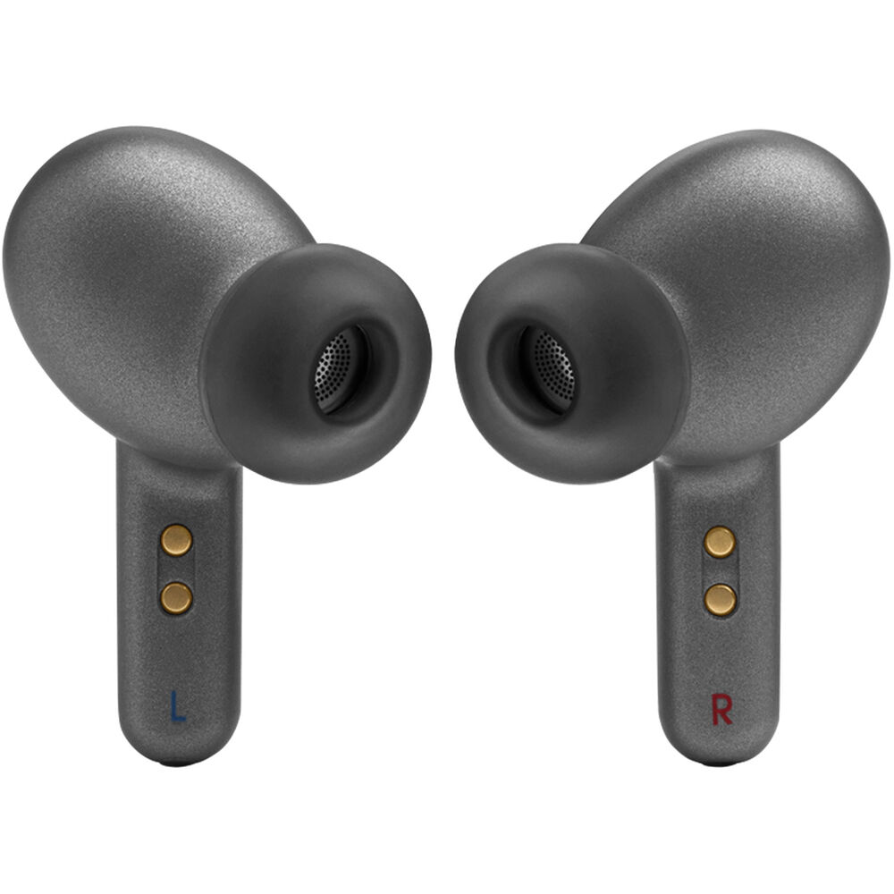 Auriculares inalámbricos con cancelación de ruido adaptativa JBL JBLIVEPRO2TW Live Pro 2, color negro