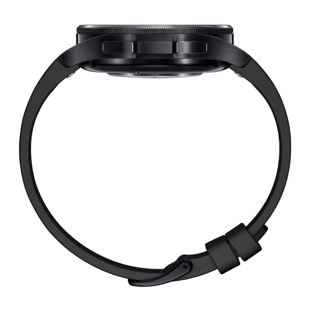 Reloj inteligente Samsung Galaxy Watch6 unisex con caja de aluminio de 43 mm y correa de cuero negra - Bluetooth