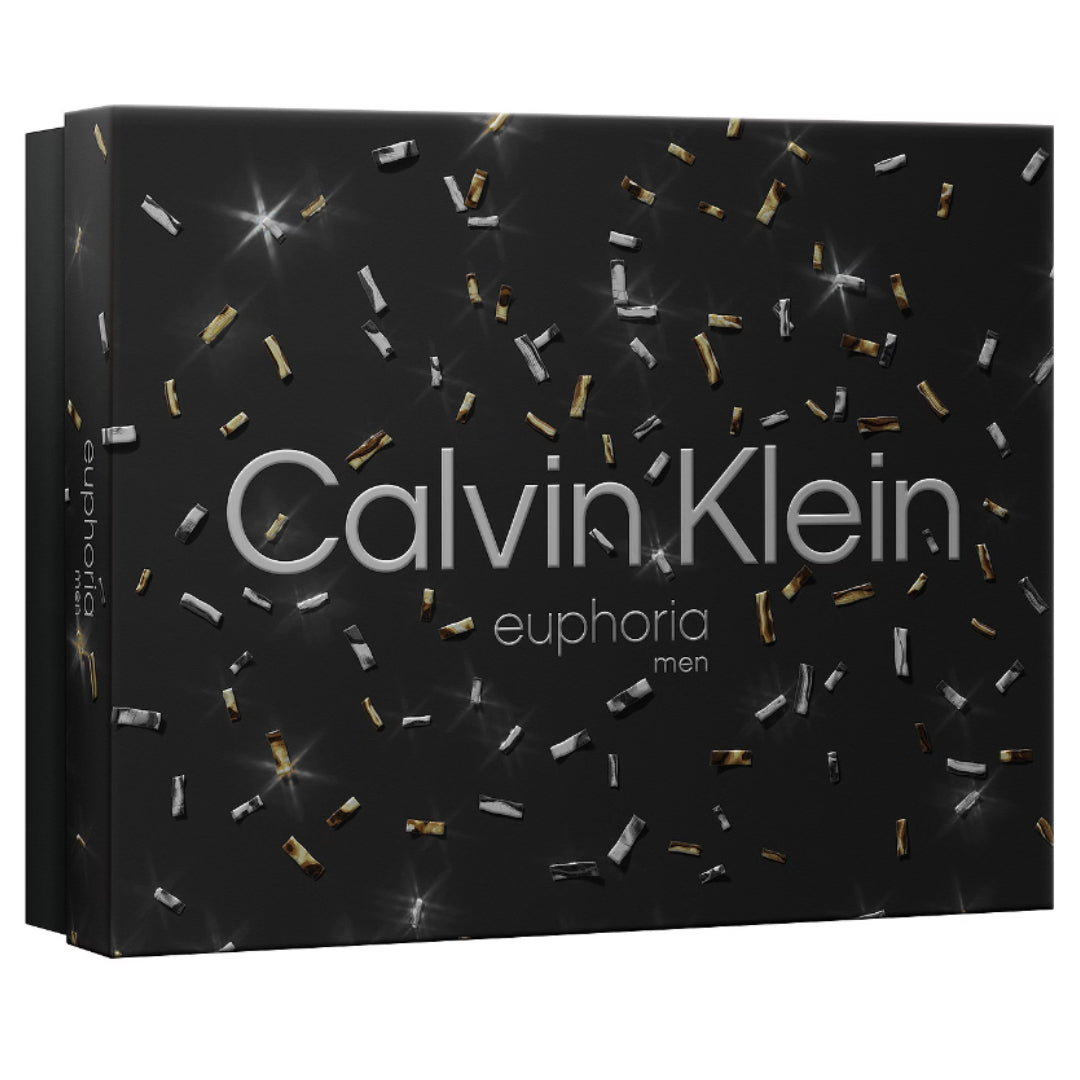 Set de regalo de 3 piezas de eau de toilette Euphoria para hombre de Calvin Klein