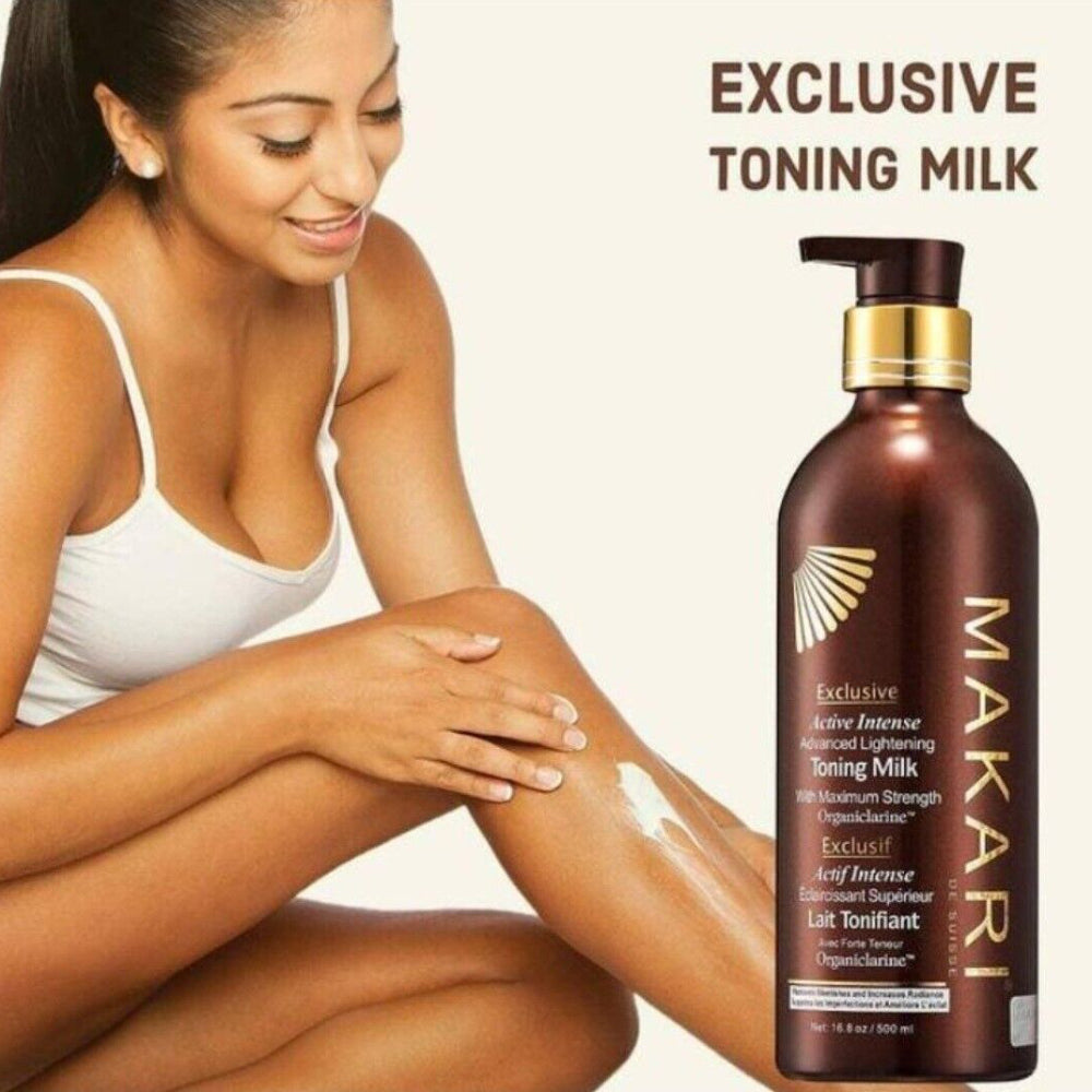 Makari Exclusive Tone Boosting Milk Body Lotion 16.8 oz