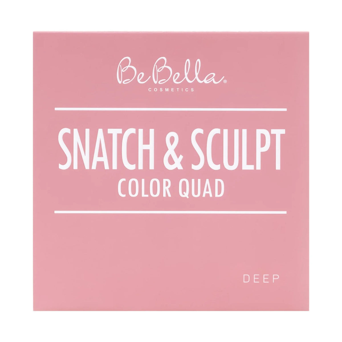 Beauty Creations Bebella Deep Snatch & Sculpt Quad Palette (4 Shades)