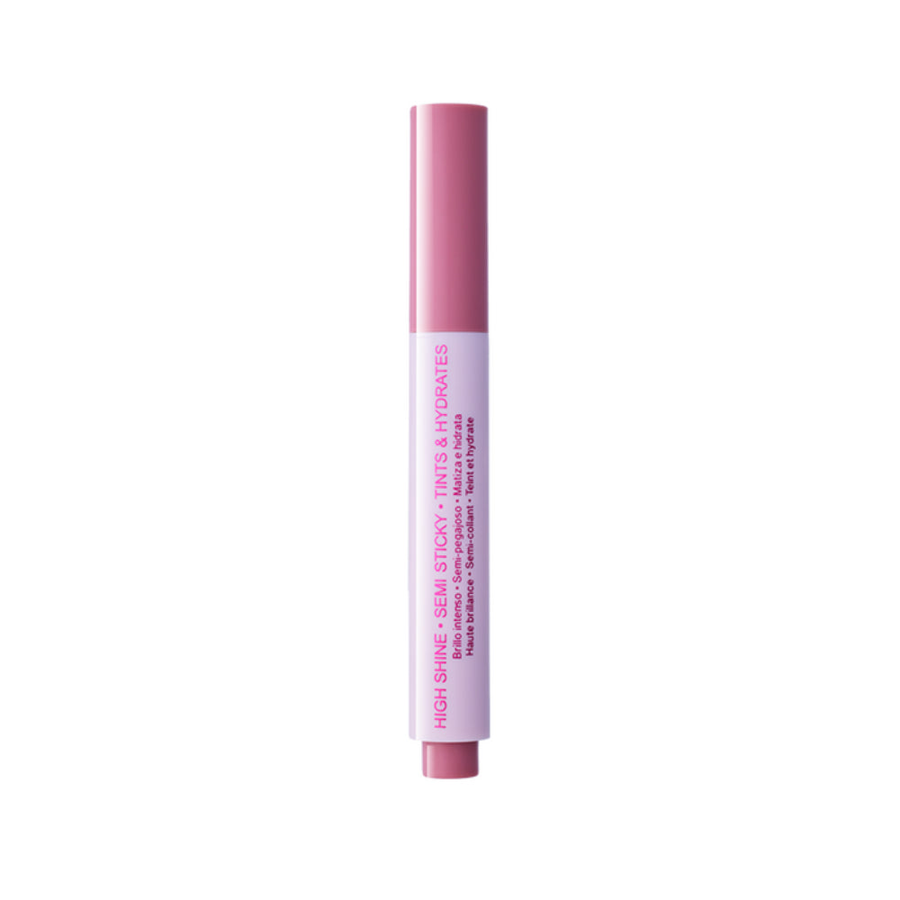 Brillo labial en barra Plump &amp; Plout de Beauty Creations: rosa platónico-polvoriento