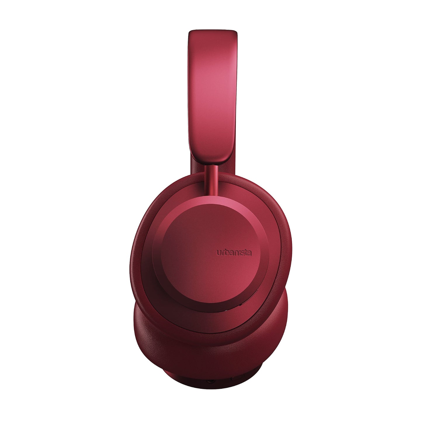 Urbanista Miami Wireless Noise Canceling Bluetooth Over-the-Ear Headphones - Ruby Red