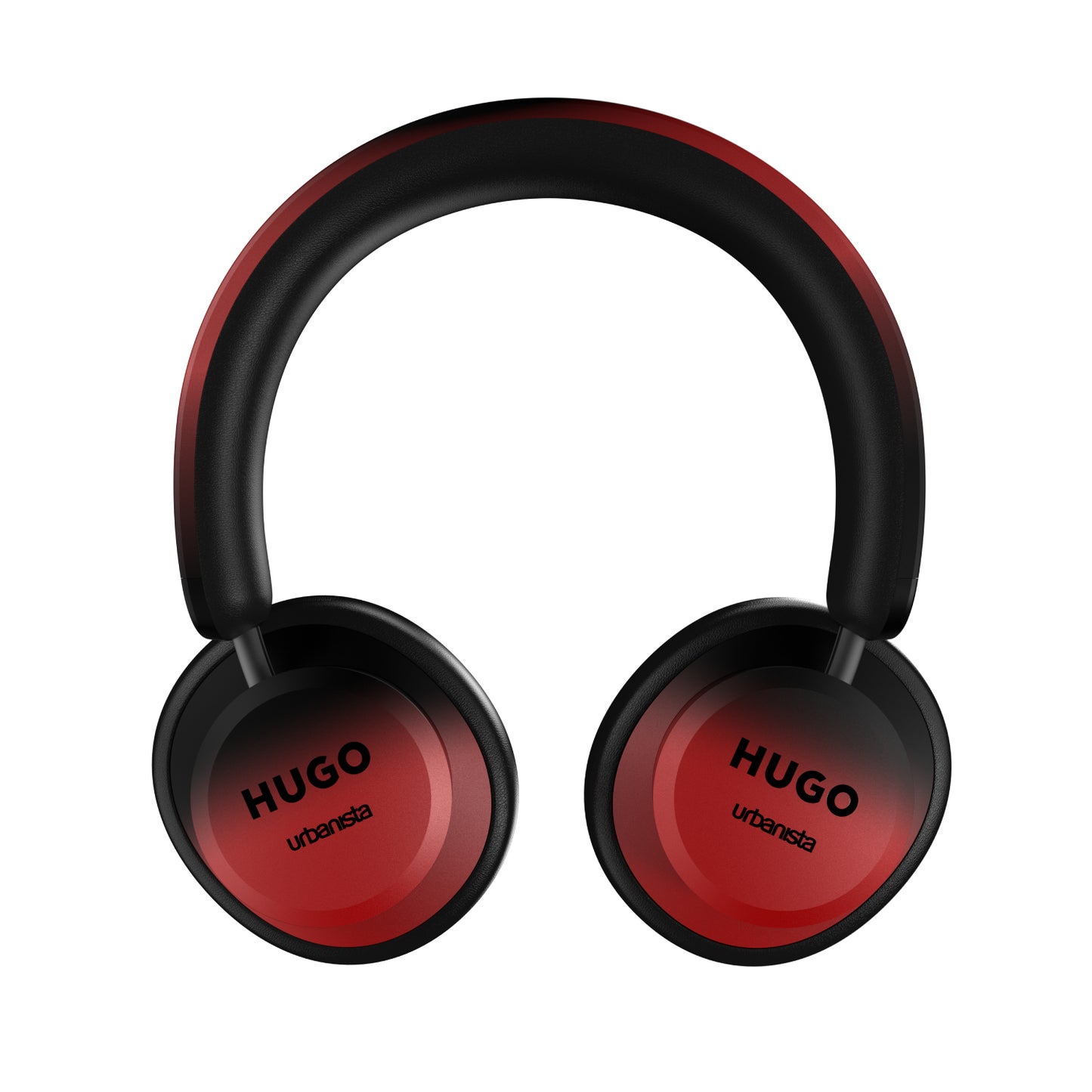 Auriculares inalámbricos con cancelación de ruido, autocargables y con energía solar HUGO x Urbanista Los Angeles - Negro/rojo