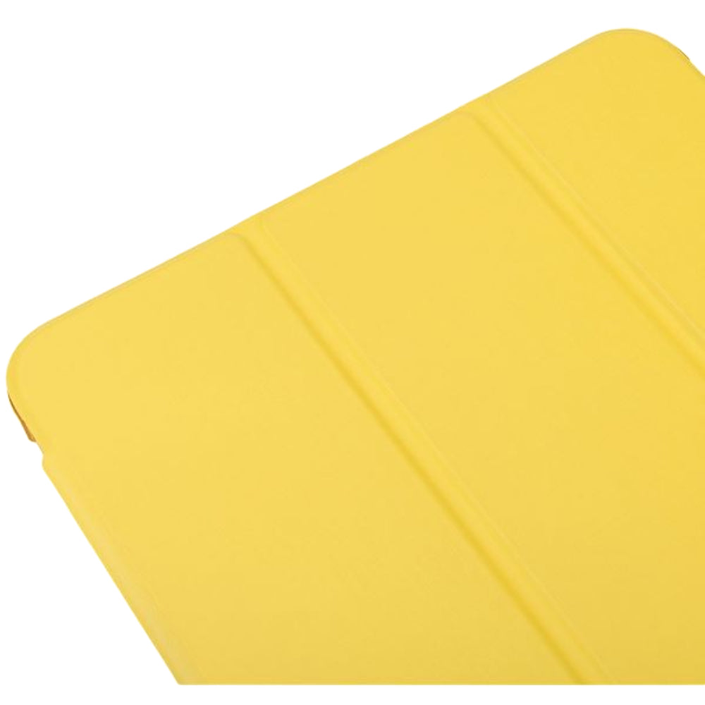 Funda tipo libro Tucano Satin Folio para iPad de 10,9" (10.ª generación, 2022), color amarillo