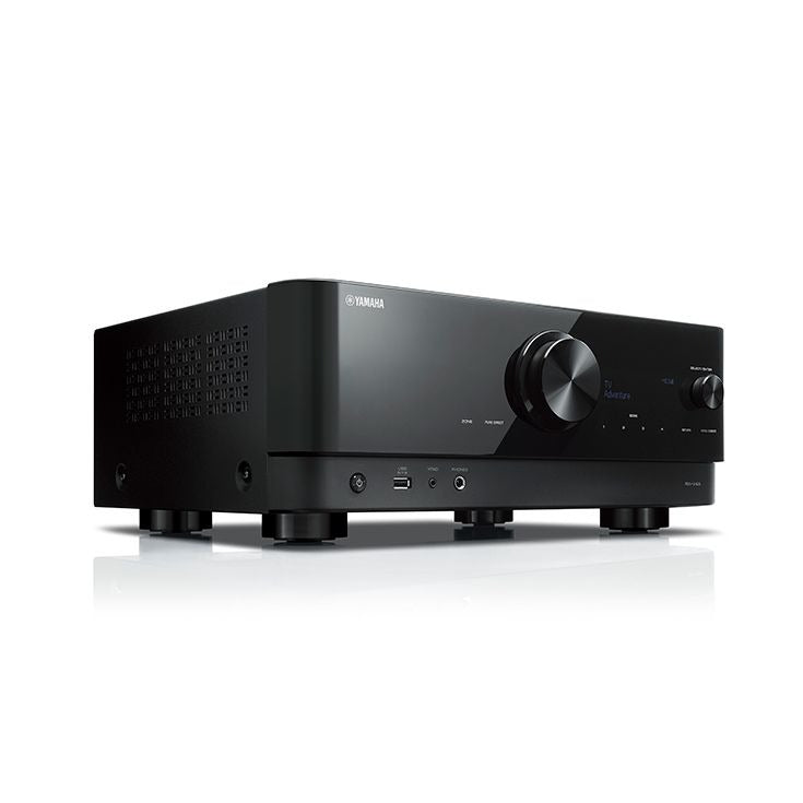 Yamaha RX-V4A 5.2 Channel 8K AV Receiver with HDMI and MusicCast - Black