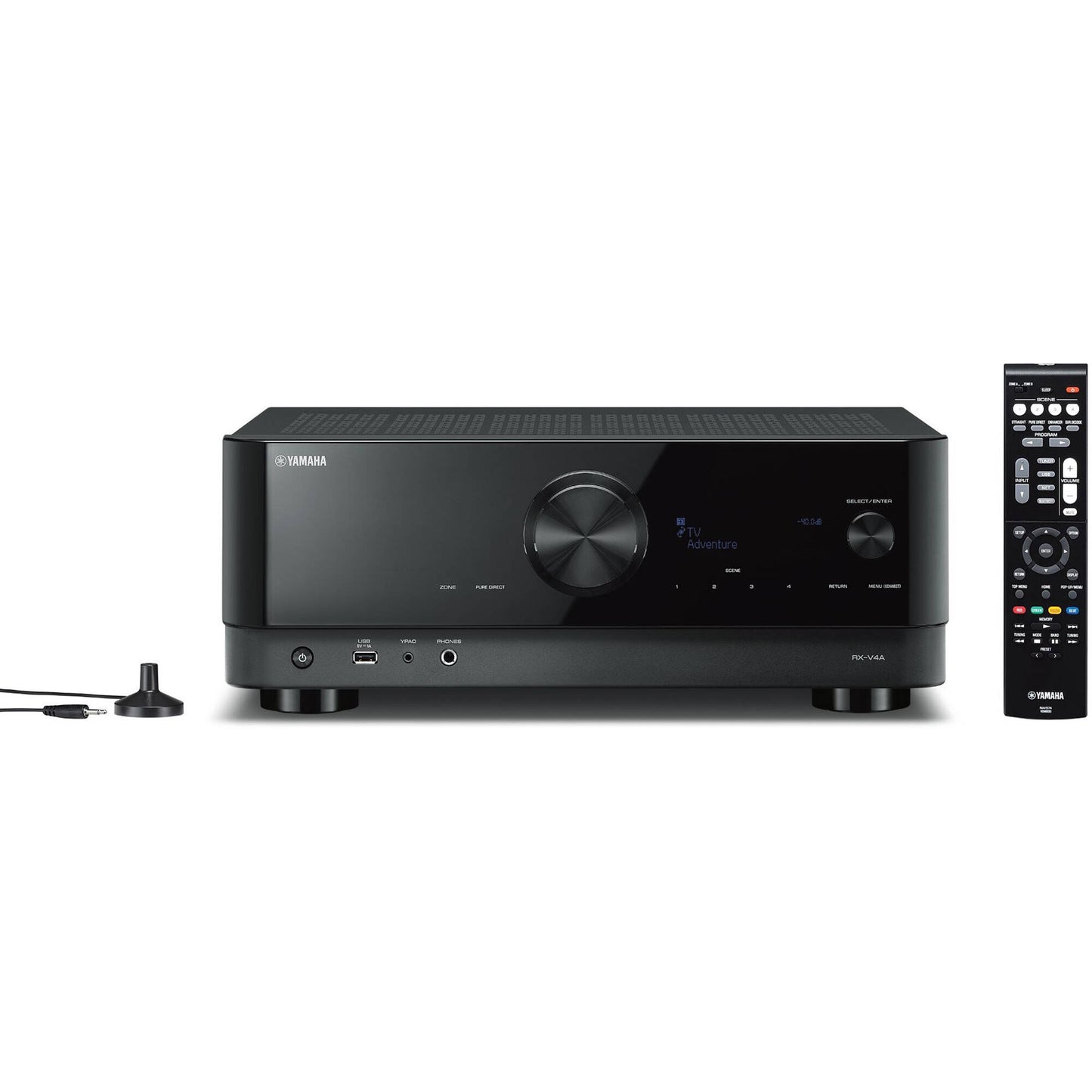 Sistema de cine en casa Yamaha YHT-5960 de 5.1 canales con HDMI 8K, color negro