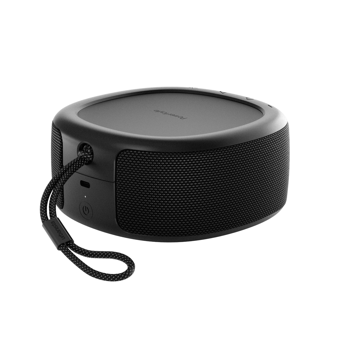 Altavoz inalámbrico para exteriores con Bluetooth y carga automática Urbanista Malibu - Negro medianoche