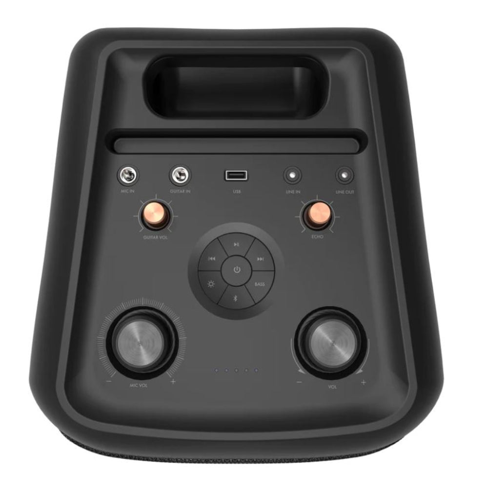 Altavoz portátil para fiestas Klipsch GIG XXL con Bluetooth y potentes luces estroboscópicas (negro)