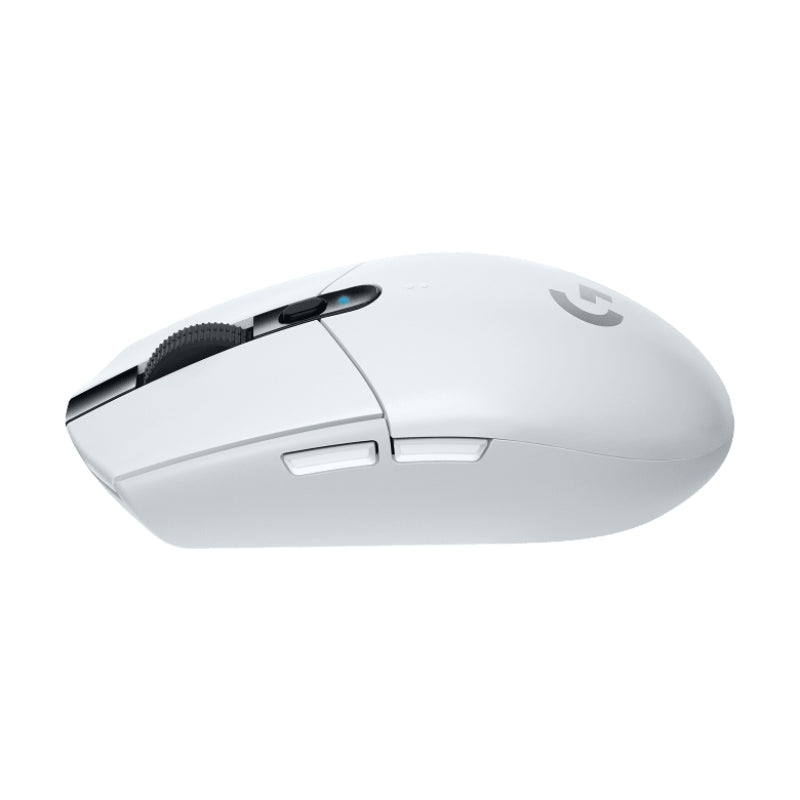 Ratón inalámbrico para juegos Logitech G305 Lightspeed con 6 botones programables, color blanco