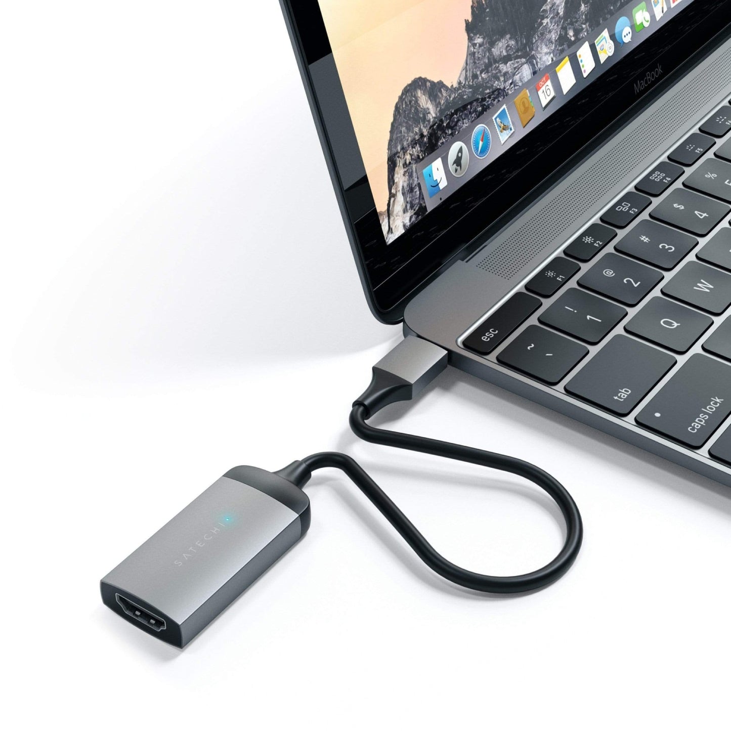 Satechi Type-C to 4K HDMI Adapter - Space Gray