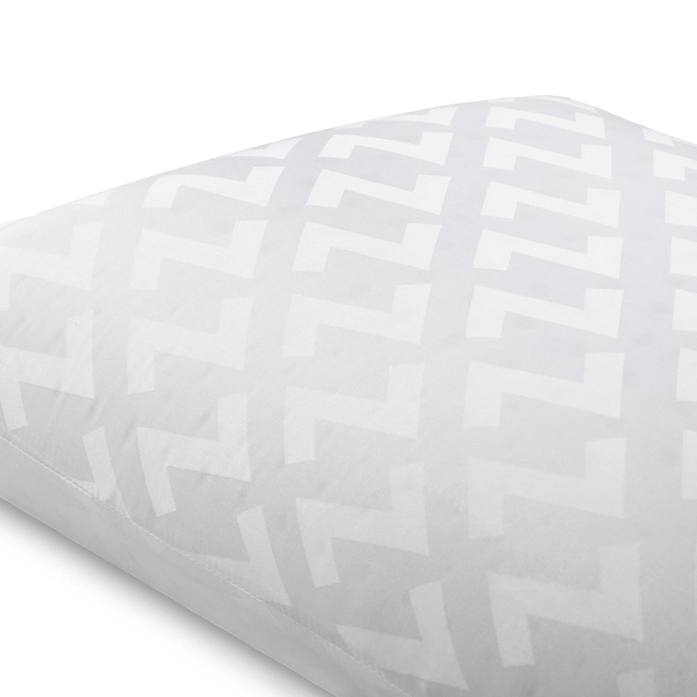 Malouf Shredded Gel Dough Queen Size Pillow - White