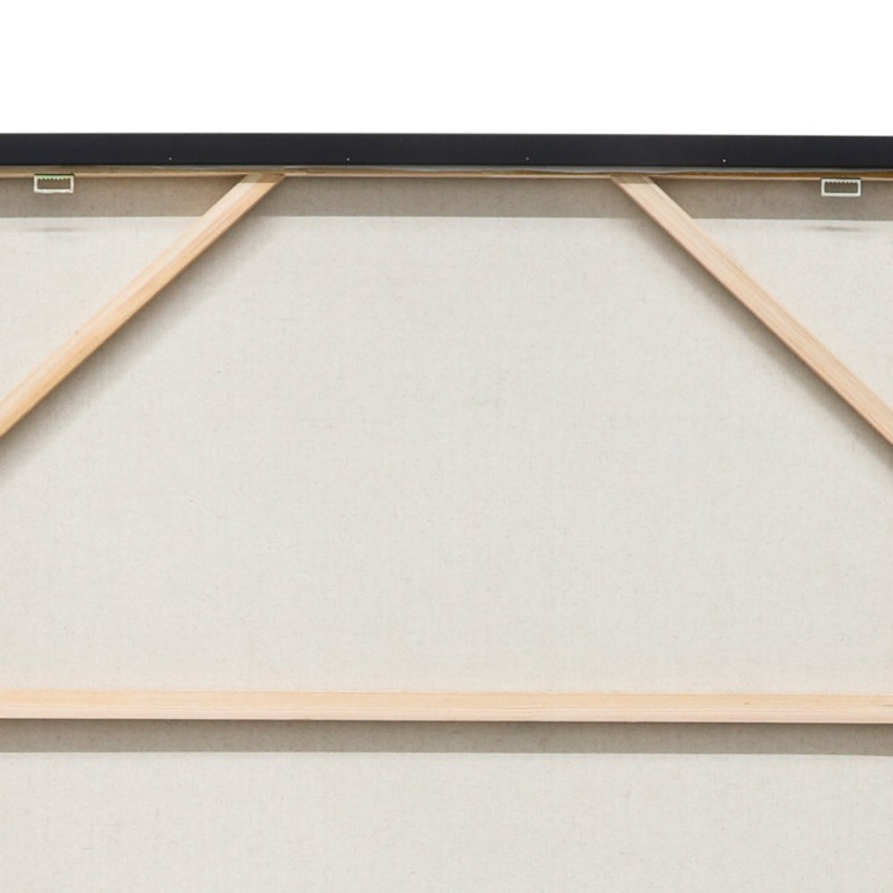 Sagebrook Home Contemporary 40" x 60" Hand Painted Abstract Canvas Art - Multicolor