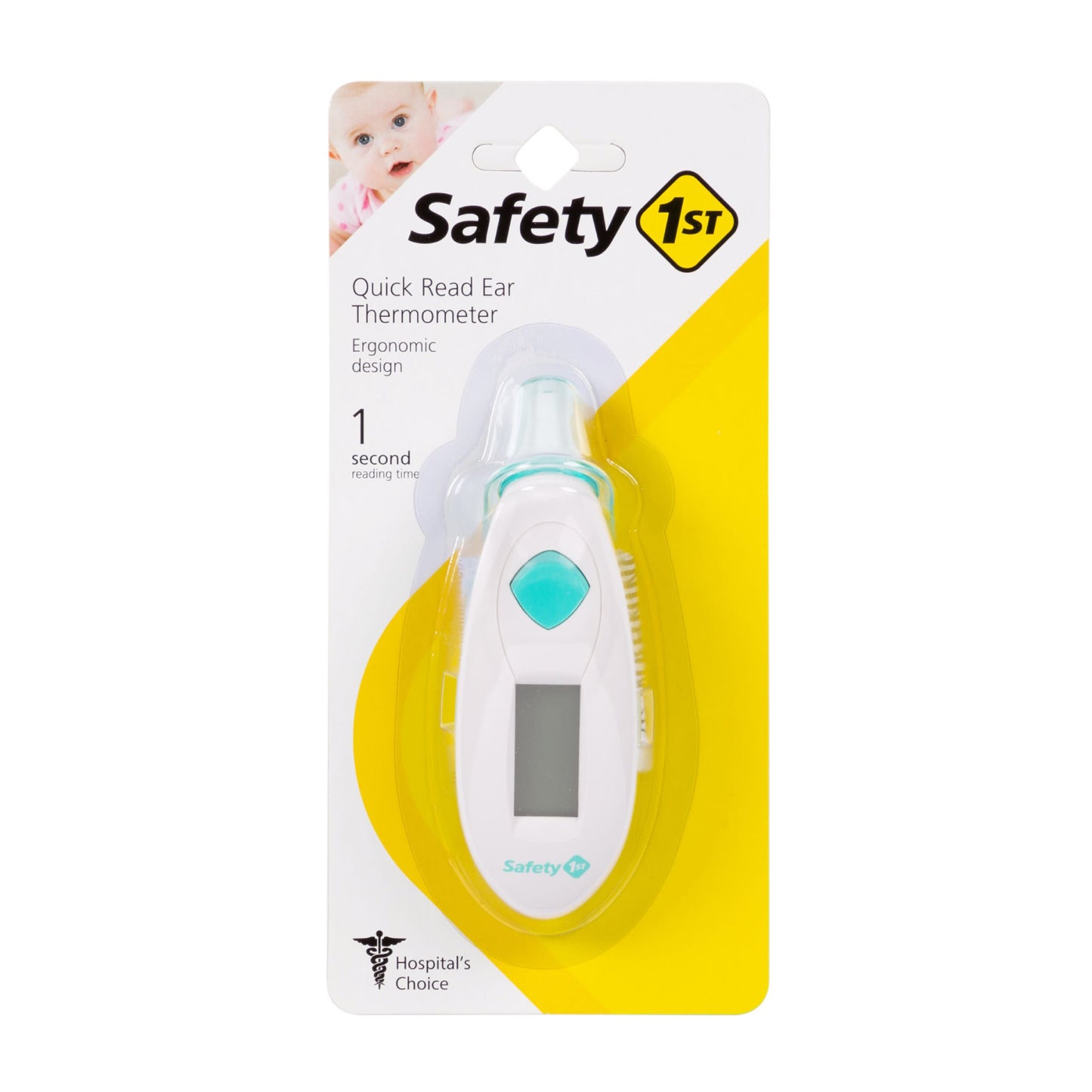 Safety 1st Quick Read Ear Thermometer - Aqua