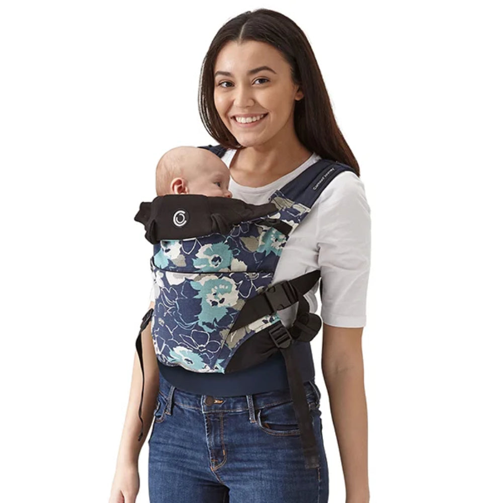 Contours Journey 5-Position Baby Carrier - Twilight Bloom