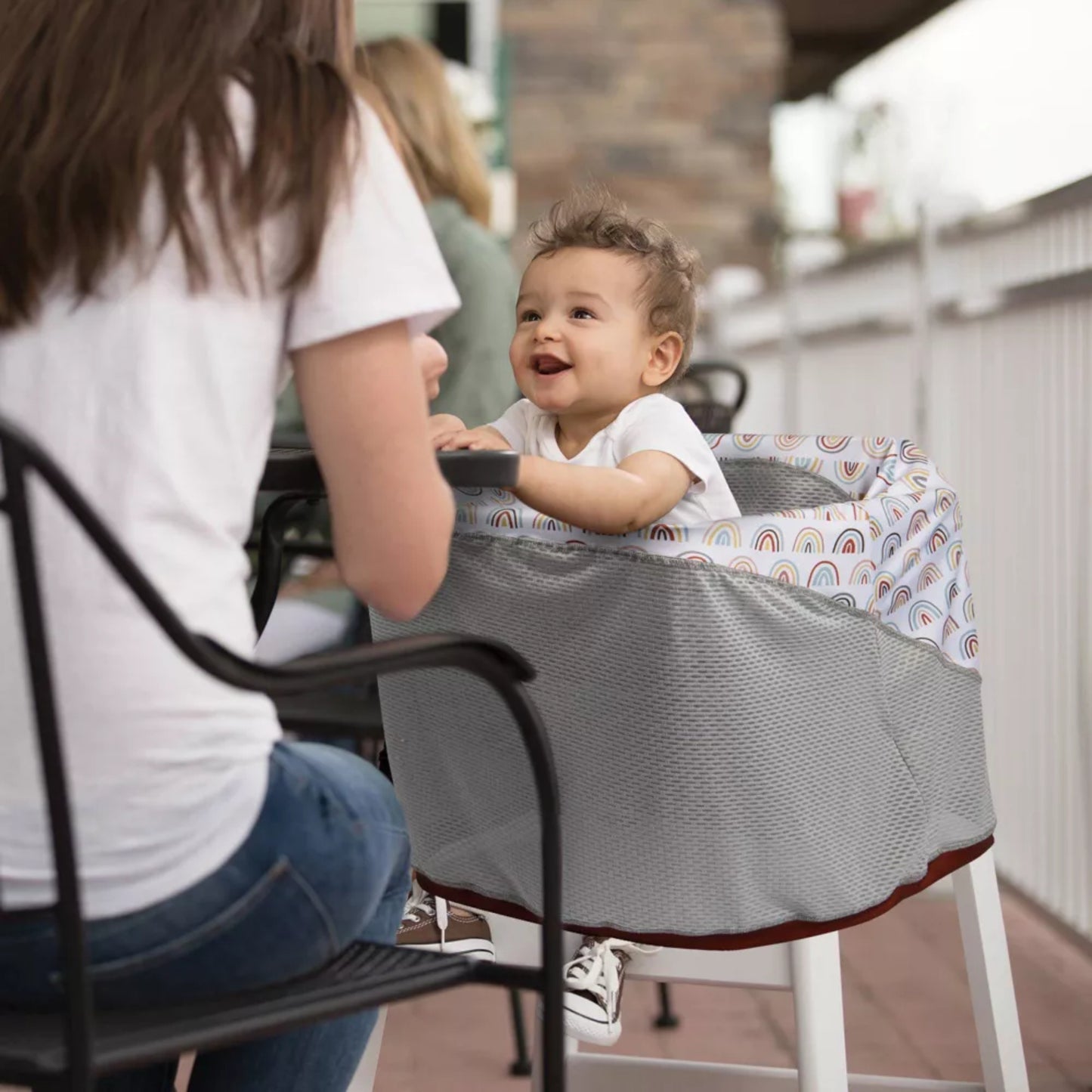 Funda multiusos con arcoíris de especias de Boppy 4 y más