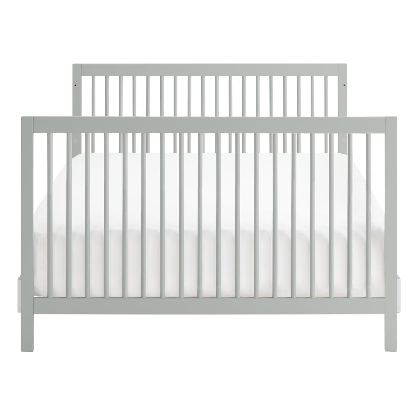 Cuna de madera 4 en 1 Essential Island de Soho Baby en color gris