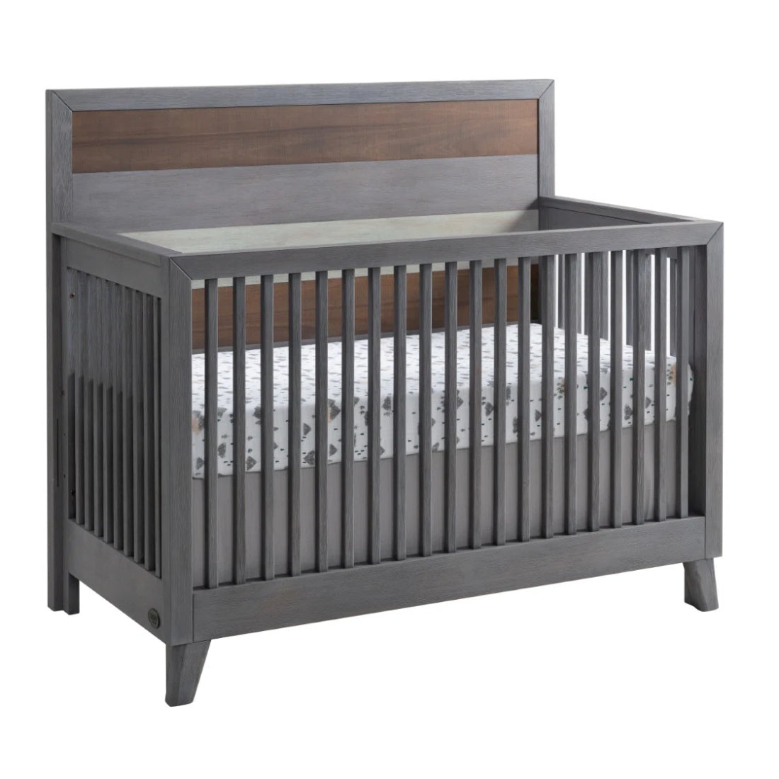 Soho Baby Cascade Gray 4-in-1 Convertible Crib