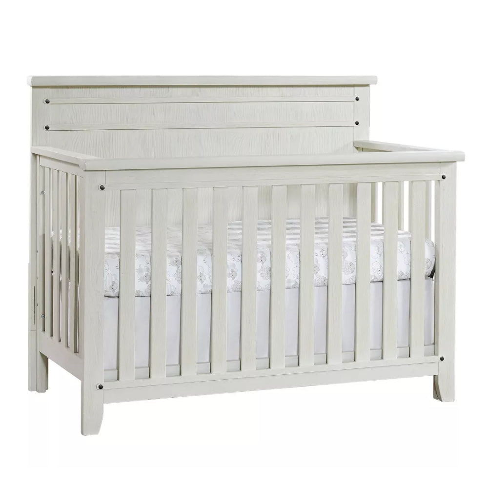 Soho Baby Ellison Rustic White 4-in-1 Convertible Crib