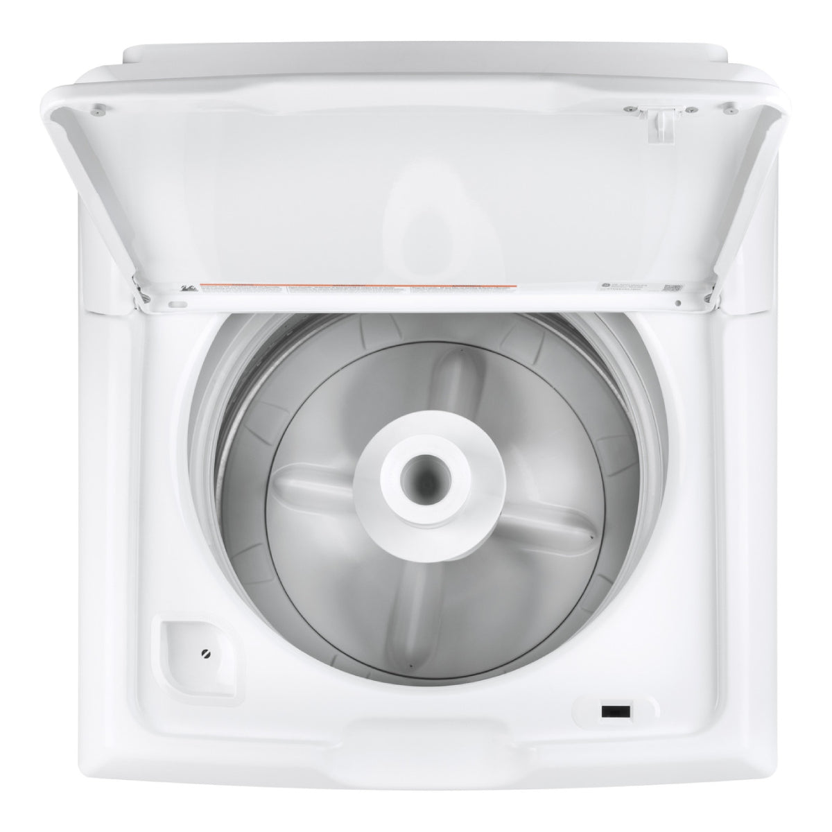 Lavadora de carga superior GE GTW325ASWWW de 4,0 pies cúbicos con control de nivel de agua, color blanco