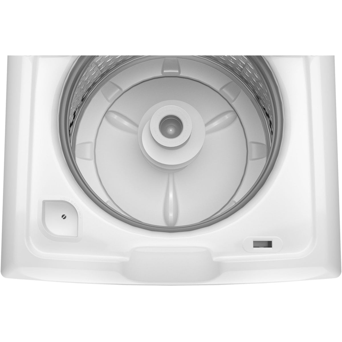 Lavadora de carga superior GE GTW385ASWWS de 4,3 pies cúbicos con tecnología Cold Plus, color blanco