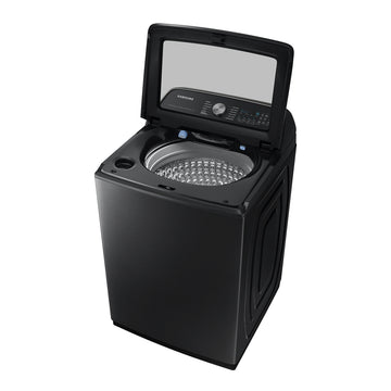 Samsung WA55CG7100AV 5.5 cu. ft. Smart Top Load Washer with Super Speed Wash - Black