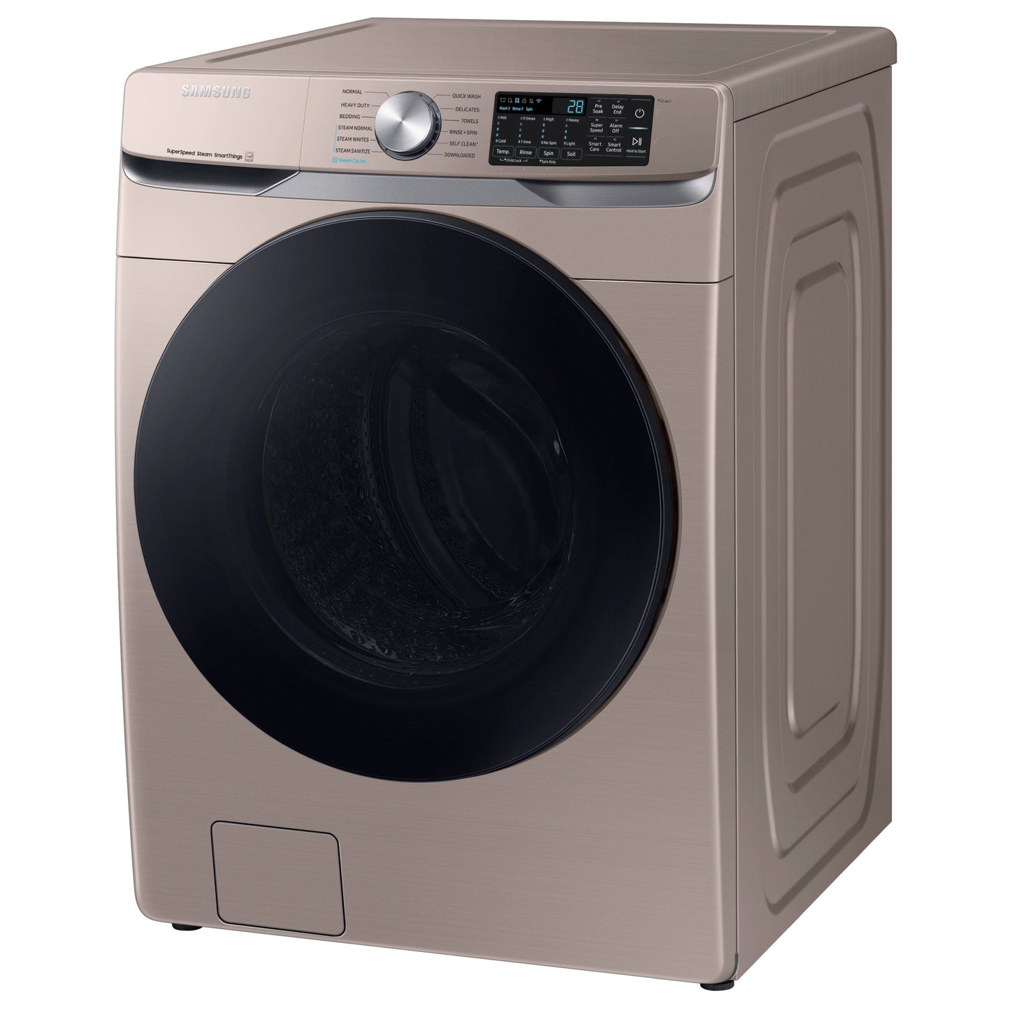 Samsung WF45B6300AC 4.5 cu.ft. High-Efficiency Stackable Smart Front Load Washer - Champagne