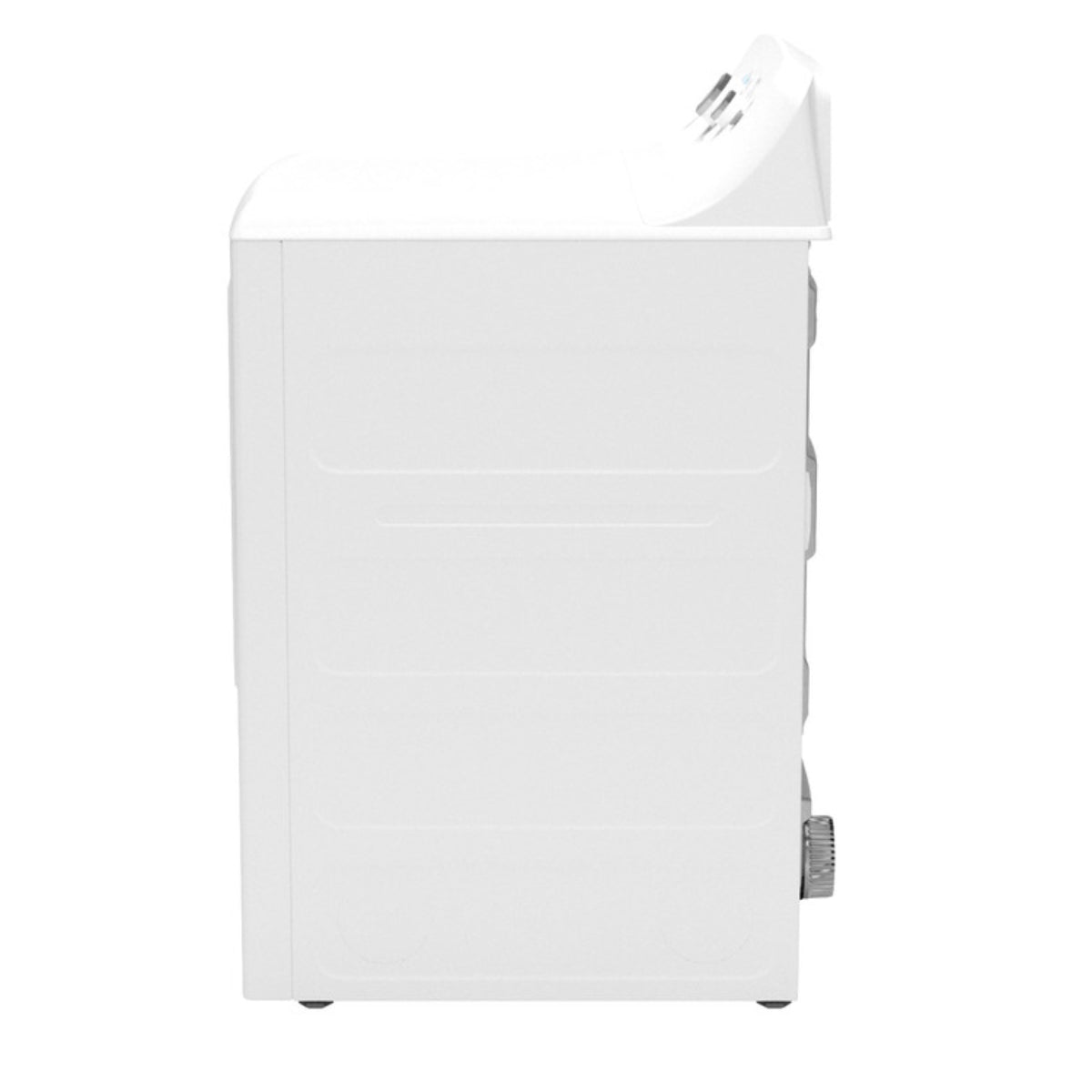 GE GTX33EASKWW 6.2 cu. ft. Top Load Electric Dryer with Up To 120 ft. Venting - White