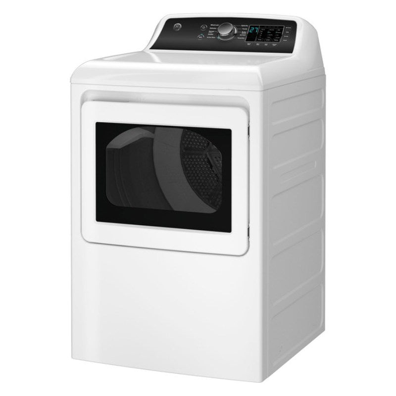 GE GTD58GBSVWS 7.4 cu. ft.Top Load Gas Dryer with Up To 120 ft. Venting - White