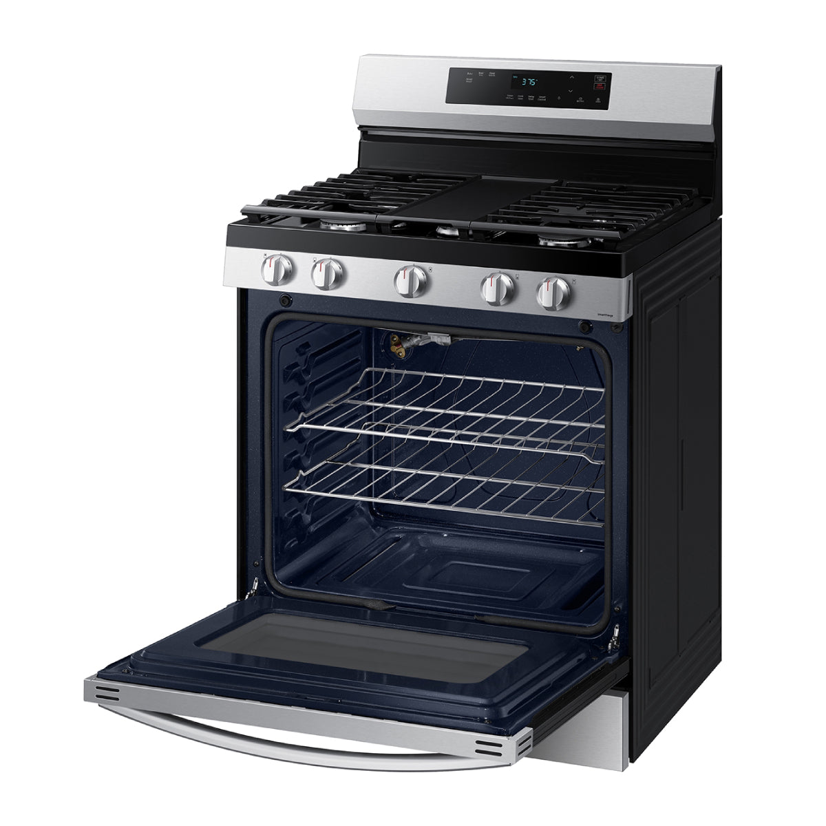 Samsung 6 CF SS Smart Gas Range STM CLN