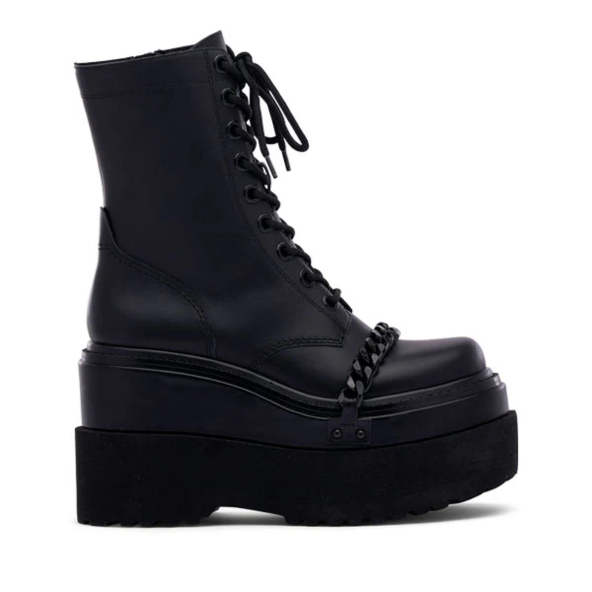 D'Amelio Women's Camdon Platform Boots (Size 7) - Black