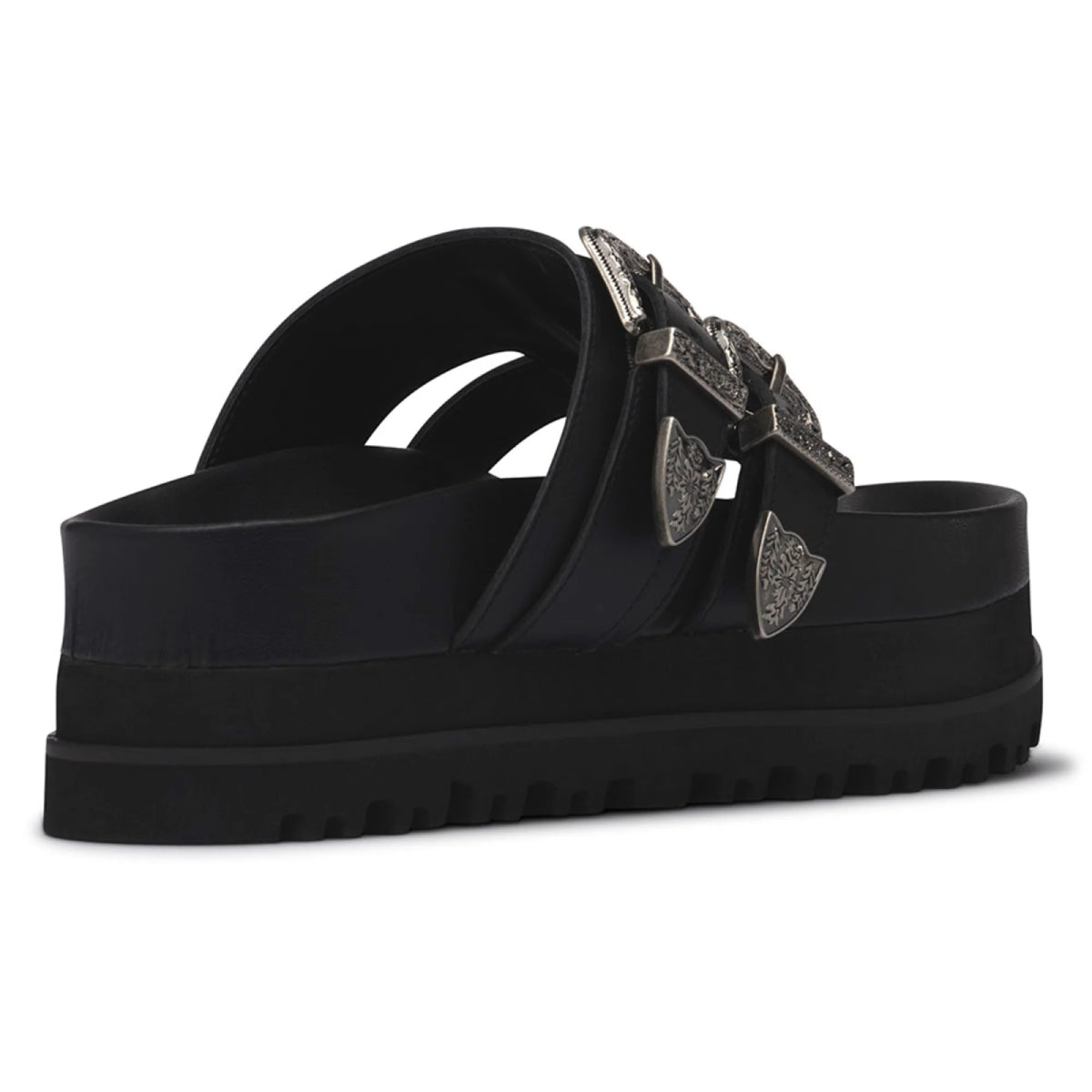 D'Amelio Women's Nyra Sandal (Size 6.5) - Black