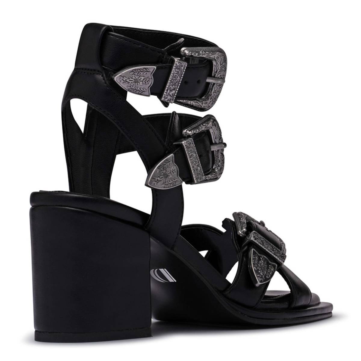 D'Amelio Women's Imella Block Heel Sandal (Size 6.5) - Black