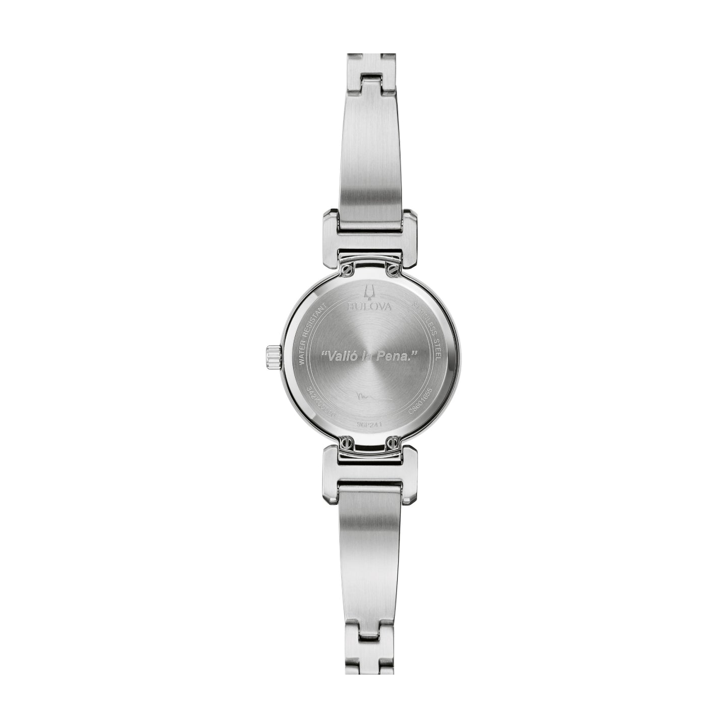 Reloj de pulsera de dos manecillas Bulova Modern Marc Anthony para mujer, 26 mm, plateado