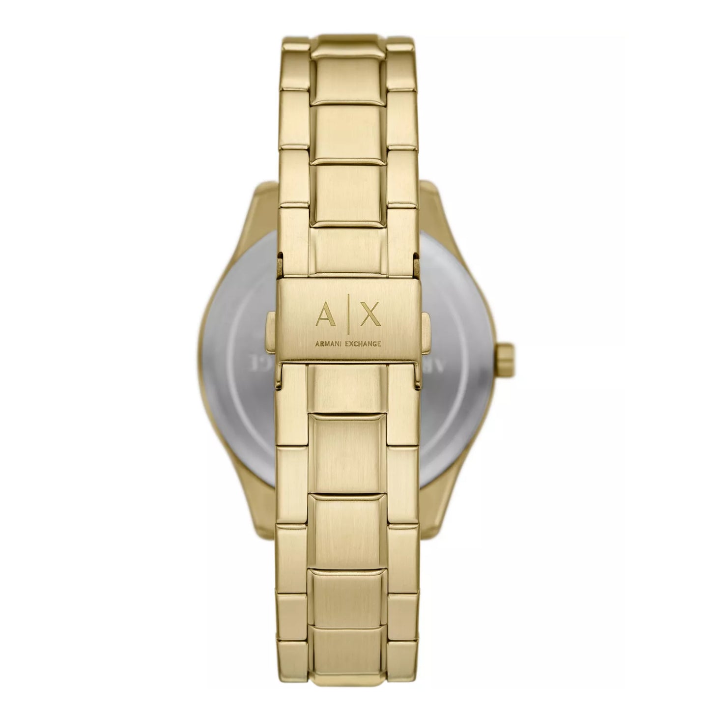 Armani Exchange Multifunction Men's 42mm Gold Bracelet Watch - Black Dial