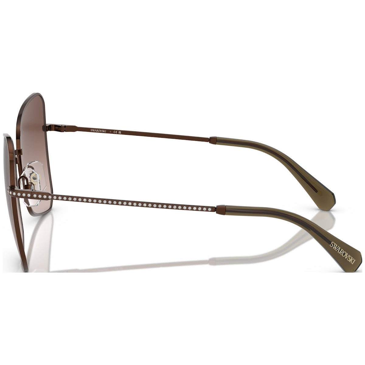 Gafas de sol Swarovski con degradado de mariposa SK7008400213 para mujer