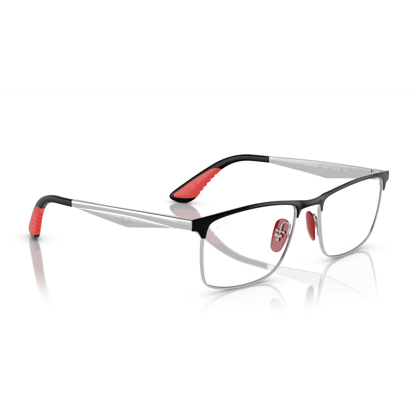 Gafas de sol unisex Ray-Ban Scuderia Ferrari RB6516M rectangulares