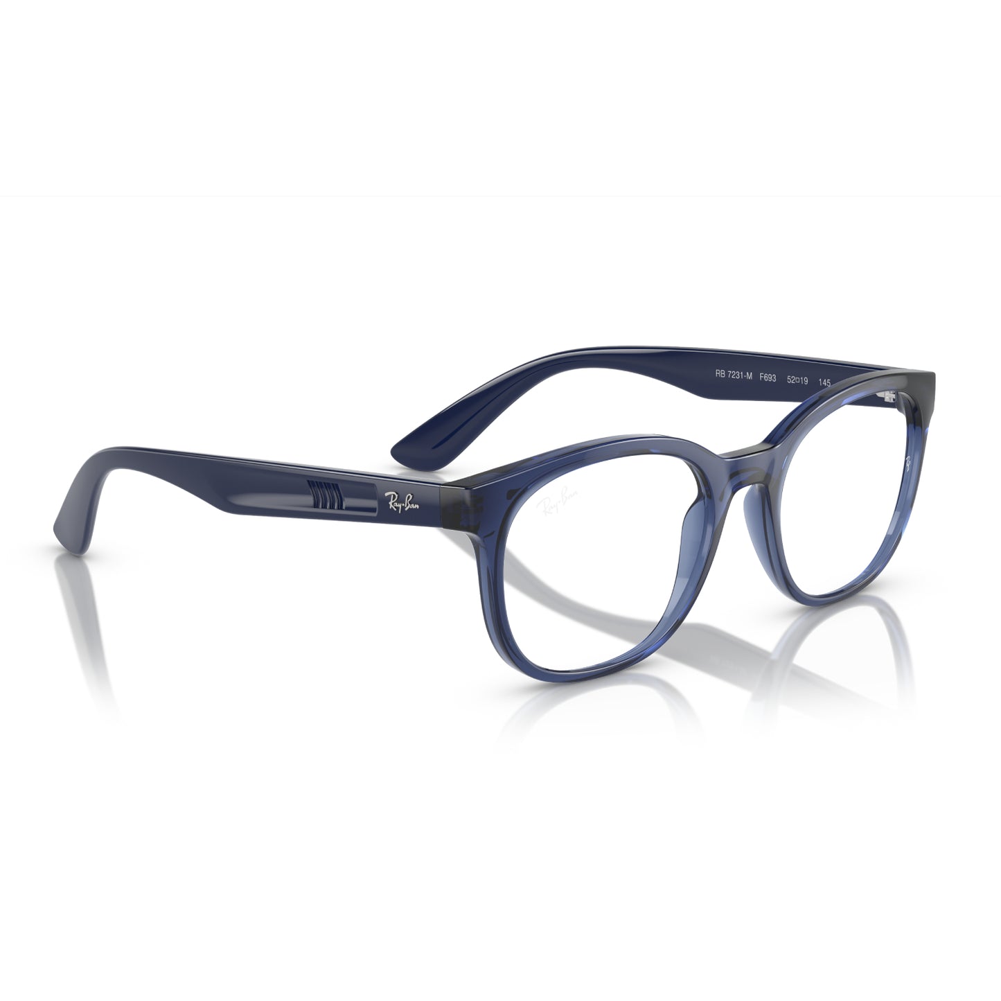 Ray-Ban Scuderia Ferrari Unisex RB7231M Rectangle Eyeglasses