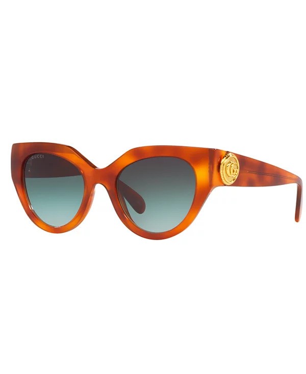 Gucci Cat-eye Frame Sunglasses - Tortoise