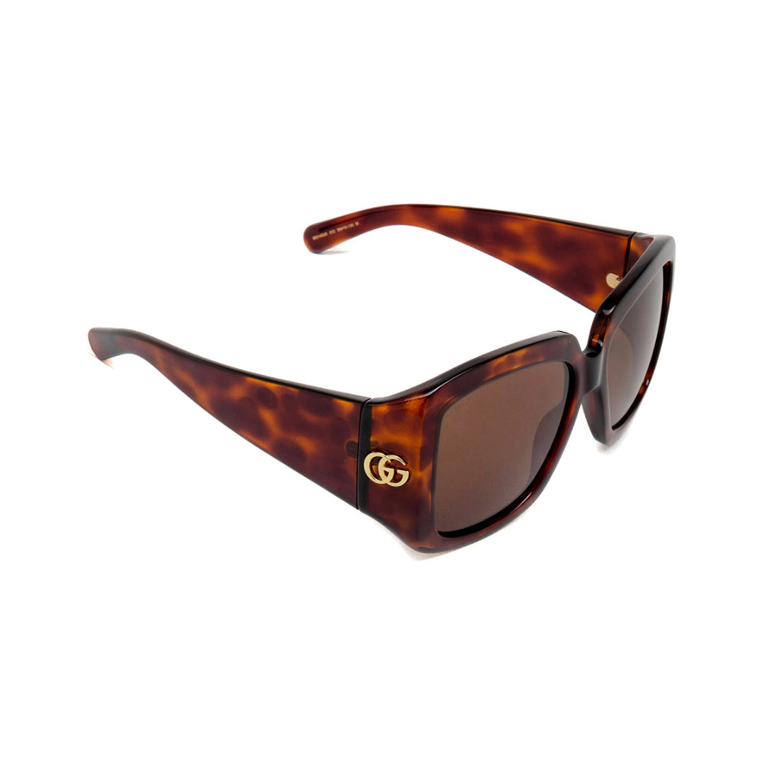 Gucci Wrap Around Havana Sunglasses