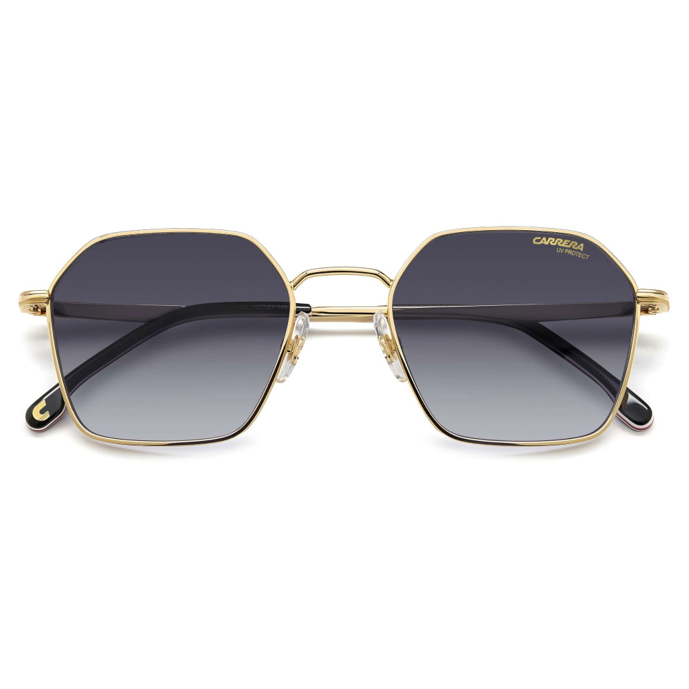 Carrera 334/S Men's Geometric Gradient Sunglasses - Gold/Dark Grey