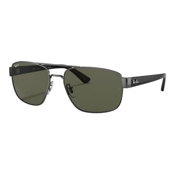 Ray-Ban RB3663 Men's Irregular Solid Color Sunglasses