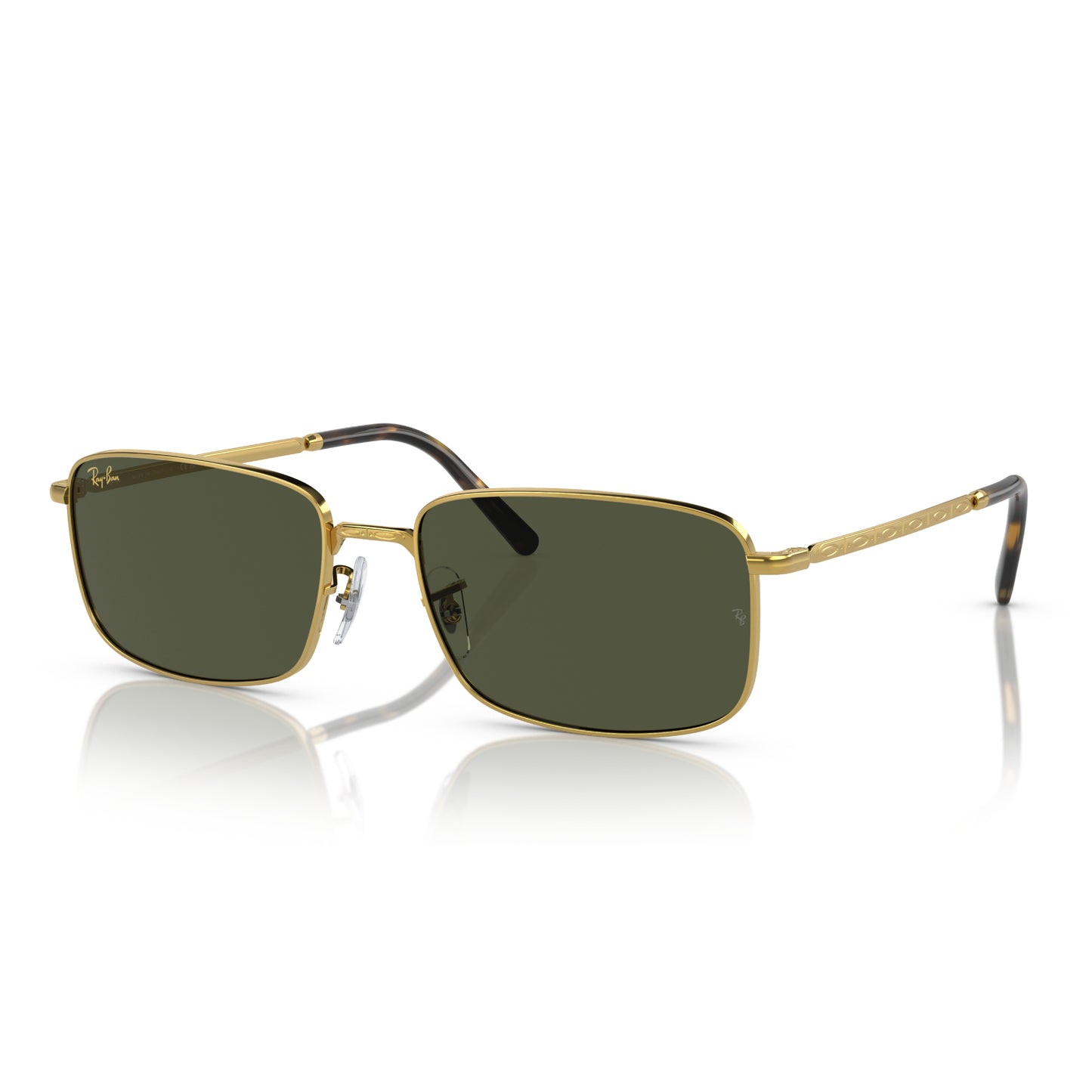 Gafas de sol unisex Ray-Ban RB3717 rectangulares clásicas