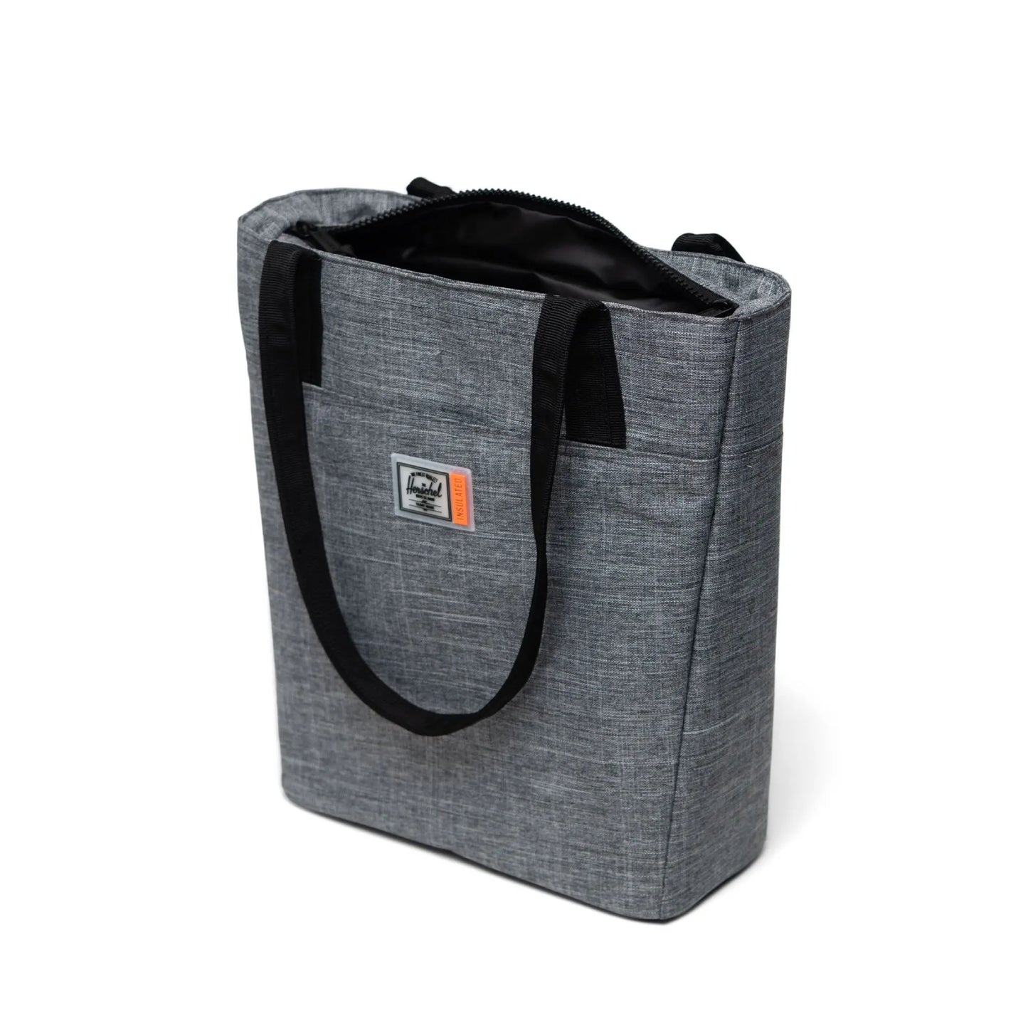 Herschel Alexander Zip 15" Insulated Small Tote - Raven Crosshatch