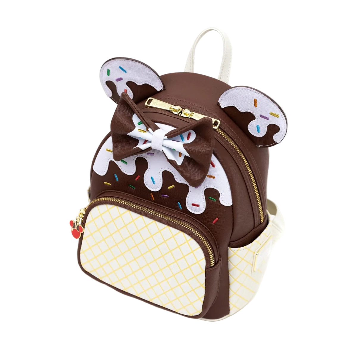 Loungefly Disney Minnie Mouse Chocolate Ice Cream Cone Mini  display picture 3