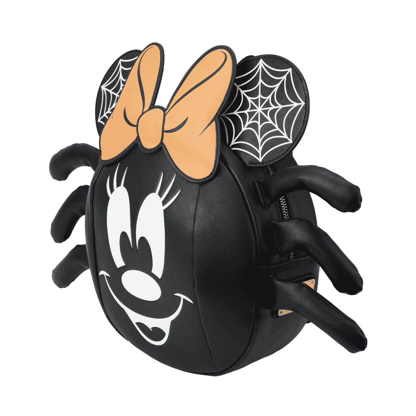 Loungefly Disney Minnie Mouse 10" Spider Mini Backpack - Black