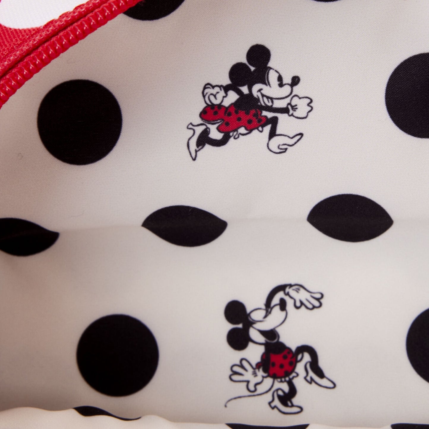 Bolso bandolera de nailon clásico con diseño de Minnie Mouse Rocks the Dots de Disney de Loungefly