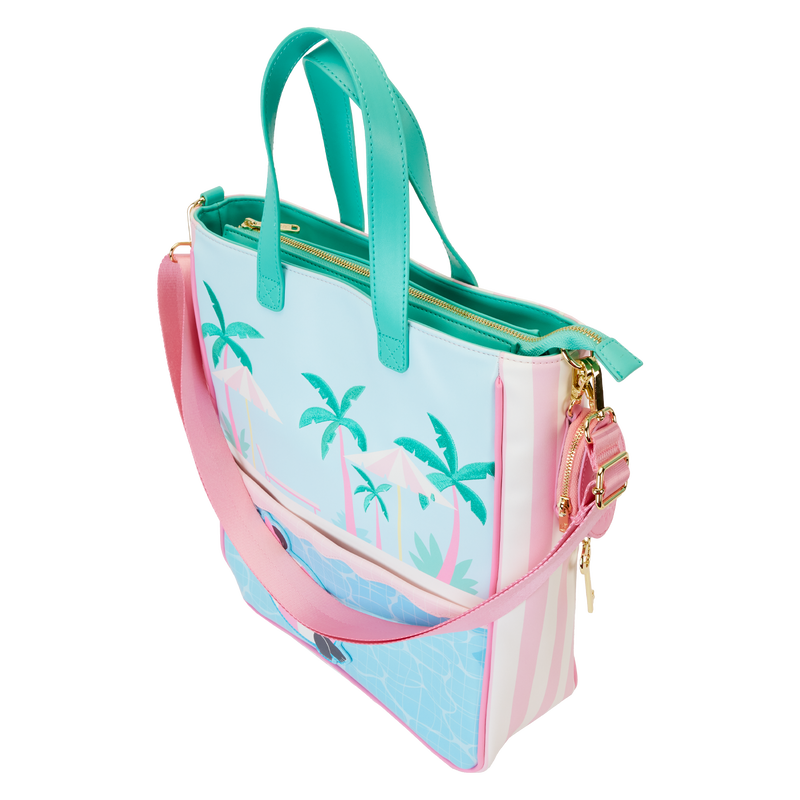 Bolso de mano para piscina con monedero estilo vacaciones de Minnie Mouse de Loungefly