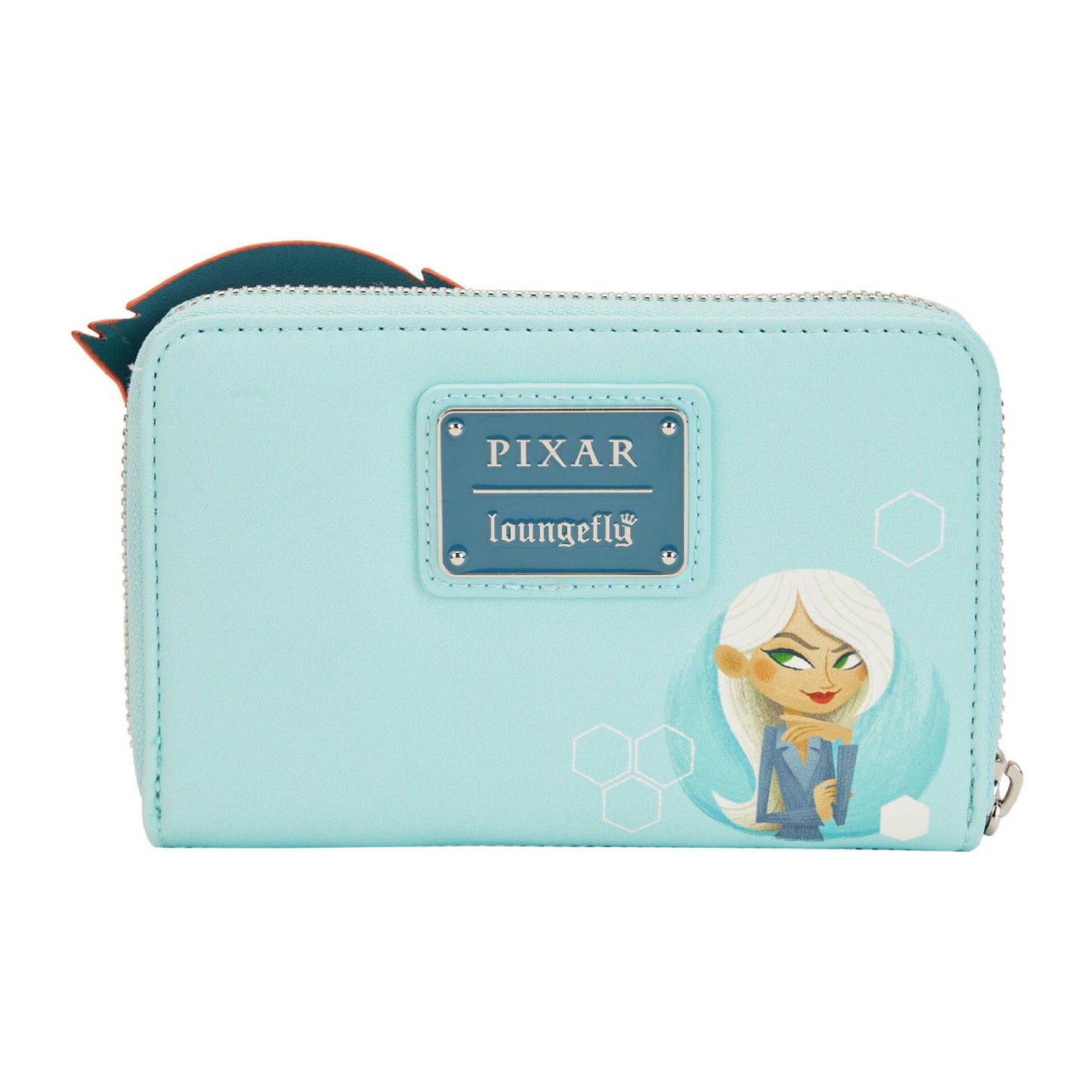 Cartera con cremallera y diseño luminoso de Disney Pixar The Incredibles Syndrome de Loungefly