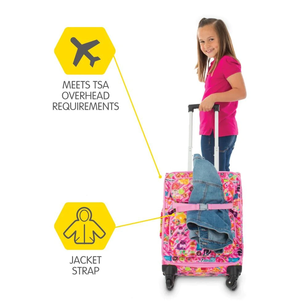 Bixbee Funtastical Young Traveler Luggage 4-Wheels